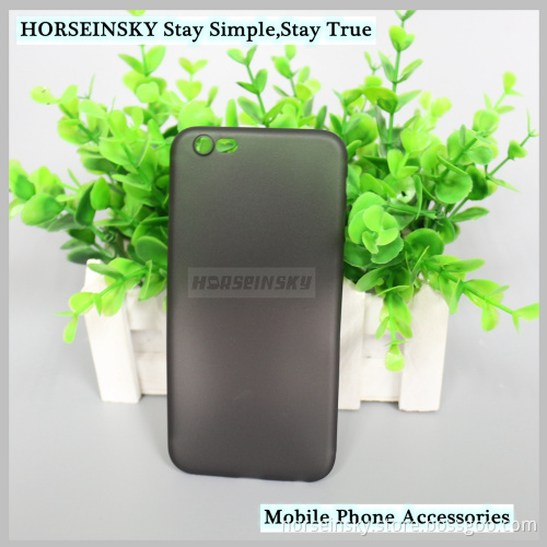 Customized Back Cover 0.3mm Frosted Transparent PP Mobile Phone Case for iPhone 6s